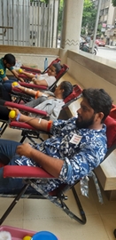 Blood Donation Camp Organized By A’Kreations Hair & Beyond On World Blood Donor Day