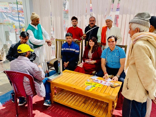 Dr Sunita Dube Starts Fitindia Project At Gangotri – Badrinath In Uttarakhand