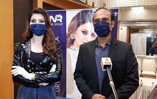 Urvashi Rautela Launches goKoronago.com Of N R Group Which Is A Platform To Buy Essential Products From Home At Almost HALF The Price