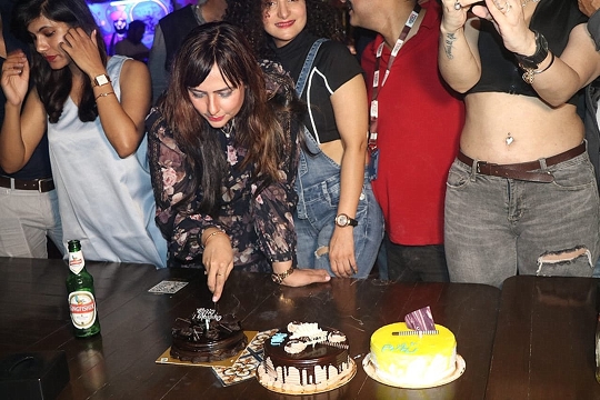 Actress Anupam Shukla Grand Birthday Celebration With Celebrity And Friends