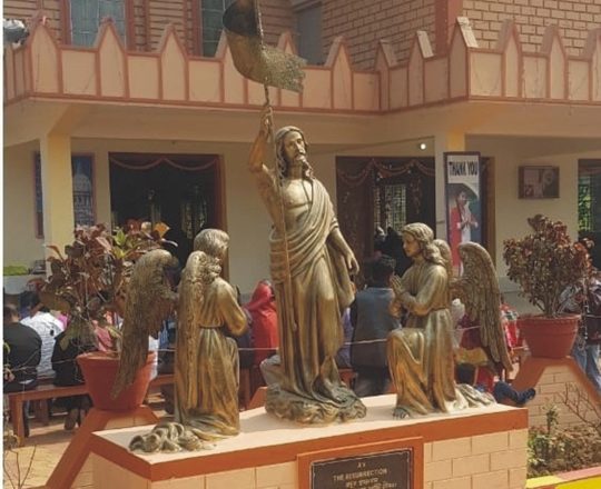 Infant Jesus Church At Shantiniketan Installs  Stations Of The Cross Draws People Of All Faiths