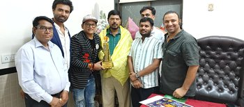 Dilip Sharma Of KS Interiors Honoured With Dadasaheb Phalke Icon Award Films International 2023 from the hands of Shri Ramdas Athawale ji Minister – Government of India