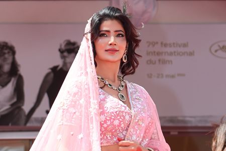 Cannes 2026: Bigg Boss 17 Fame Soniya Bansal Makes Striking Debut In Radha Rani-Inspired Ensemble, Blends Spirituality With Couture Elegance