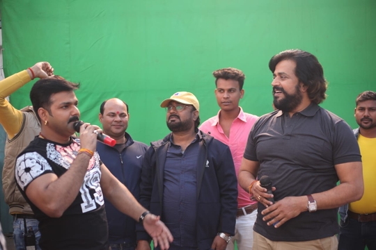 Mera Bharat Mahan Patriotic Film  of Ravi Kishan and Pawan Singh – Post Production Begins