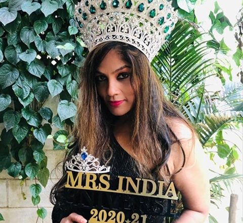 Sapna Sirsat  Winner Of Mrs India Universe 2020-21Tourism