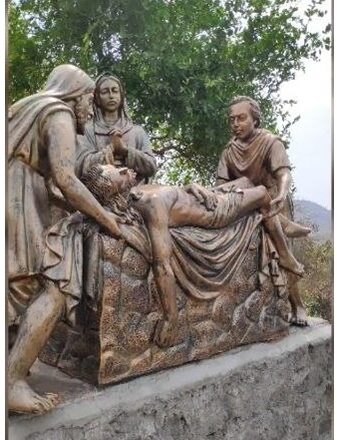 Stations of The Cross  at Don Bosco Centre Karjat Draws Pilgrims And Nature Lovers