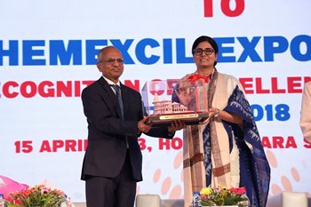 Smt Anupriya Patel  Union Minister Of State For Commerce And Industry Graces 47th Export Awards Of CHEMEXCIL