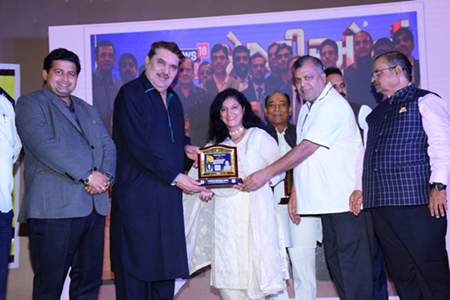 Rising Star Keneil Modi Honored With Karmdeep Samman 2025 Awarded  BEST MODEL AND ACTOR  By Legendary Actor Raza Murad