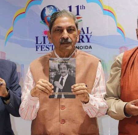 Grand Release Of “Anantata Ki Rah Par” — A Powerful Biography On Dr. Sandeep Marwah Unveiled At 11th Global Literary Festival Noida